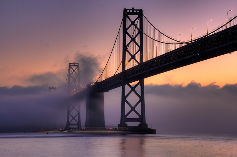 586 - bay bridge foggy morning - MILLER MARVIN - united states of america.jpg